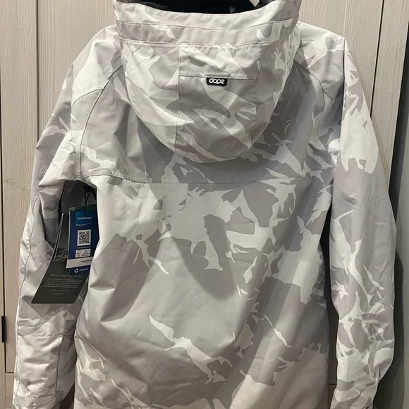 DOPE White and Gray Jacket
